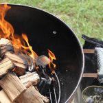 Can You Use Firewood In a Charcoal Grill