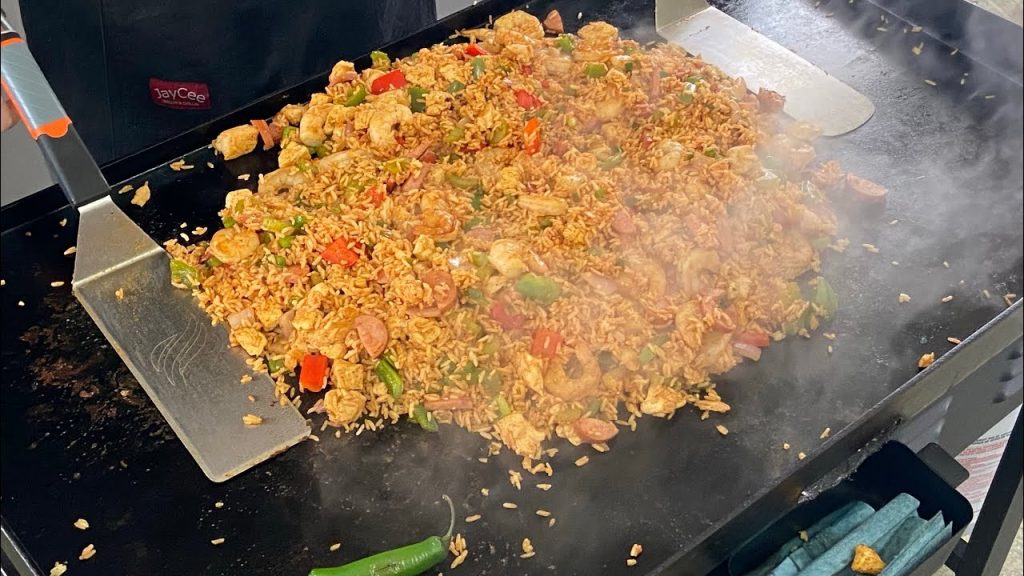 How to Make Blackstone Griddle Jambalaya