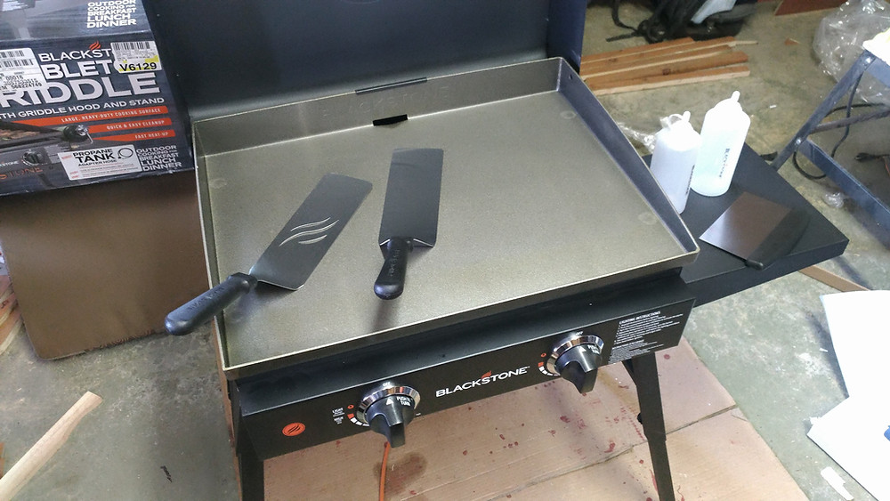 Using A Folding table for a 22 Blackstone Griddle