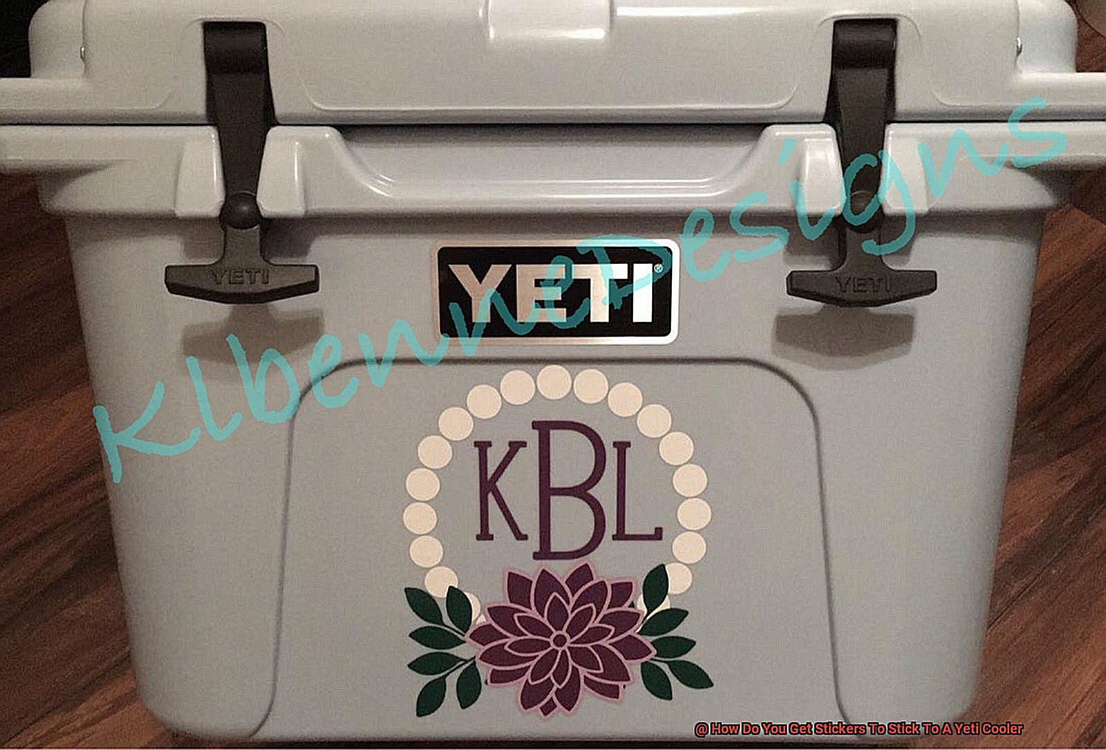 How Do You Get Stickers To Stick To A Yeti Cooler-2