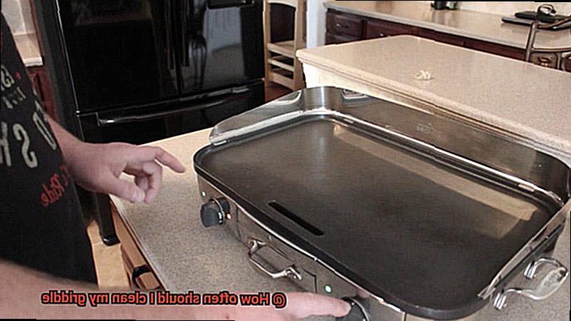 How often should I clean my griddle-4