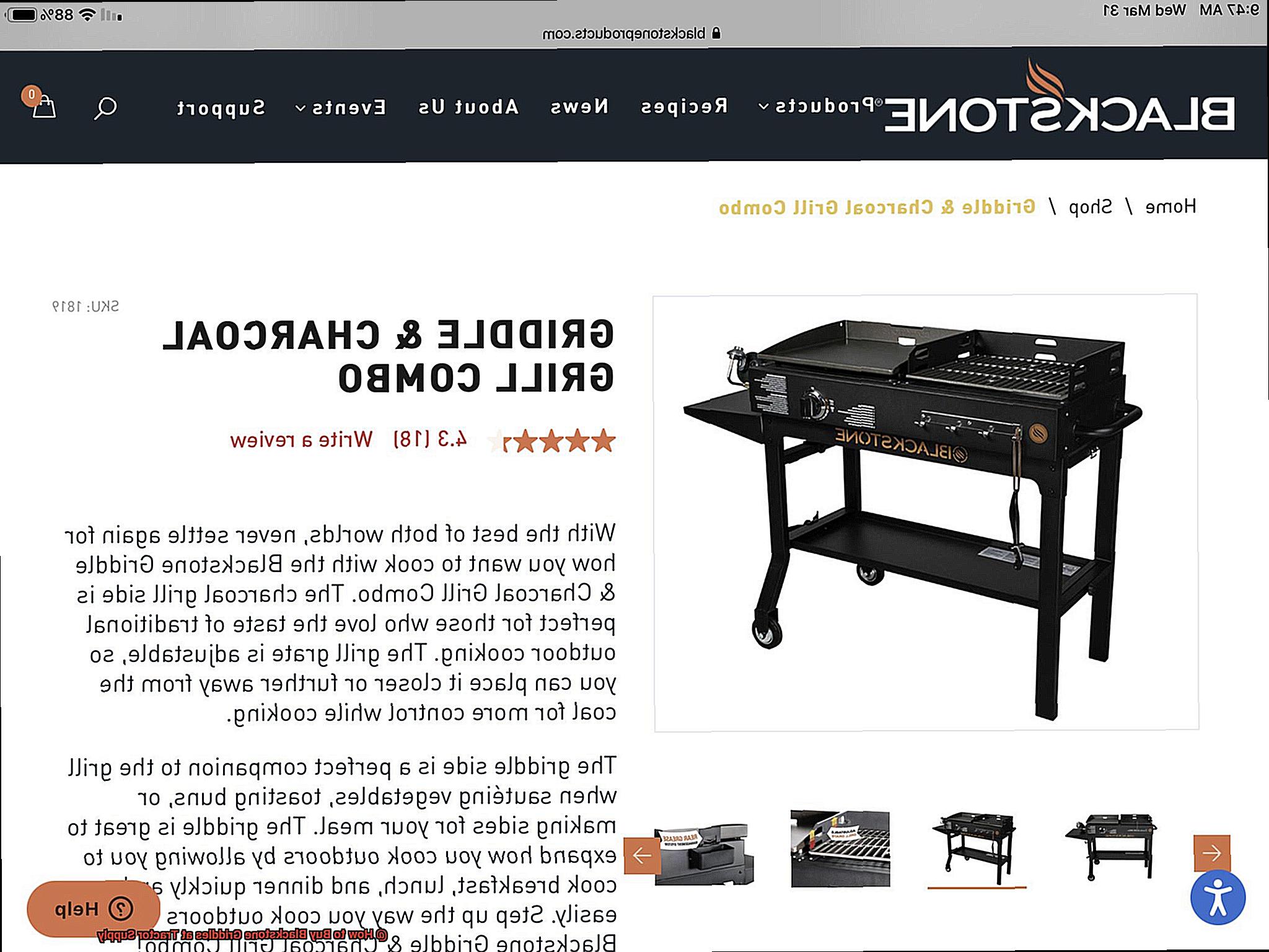 How to Buy Blackstone Griddles at Tractor Supply? Pastime Bar And Grill