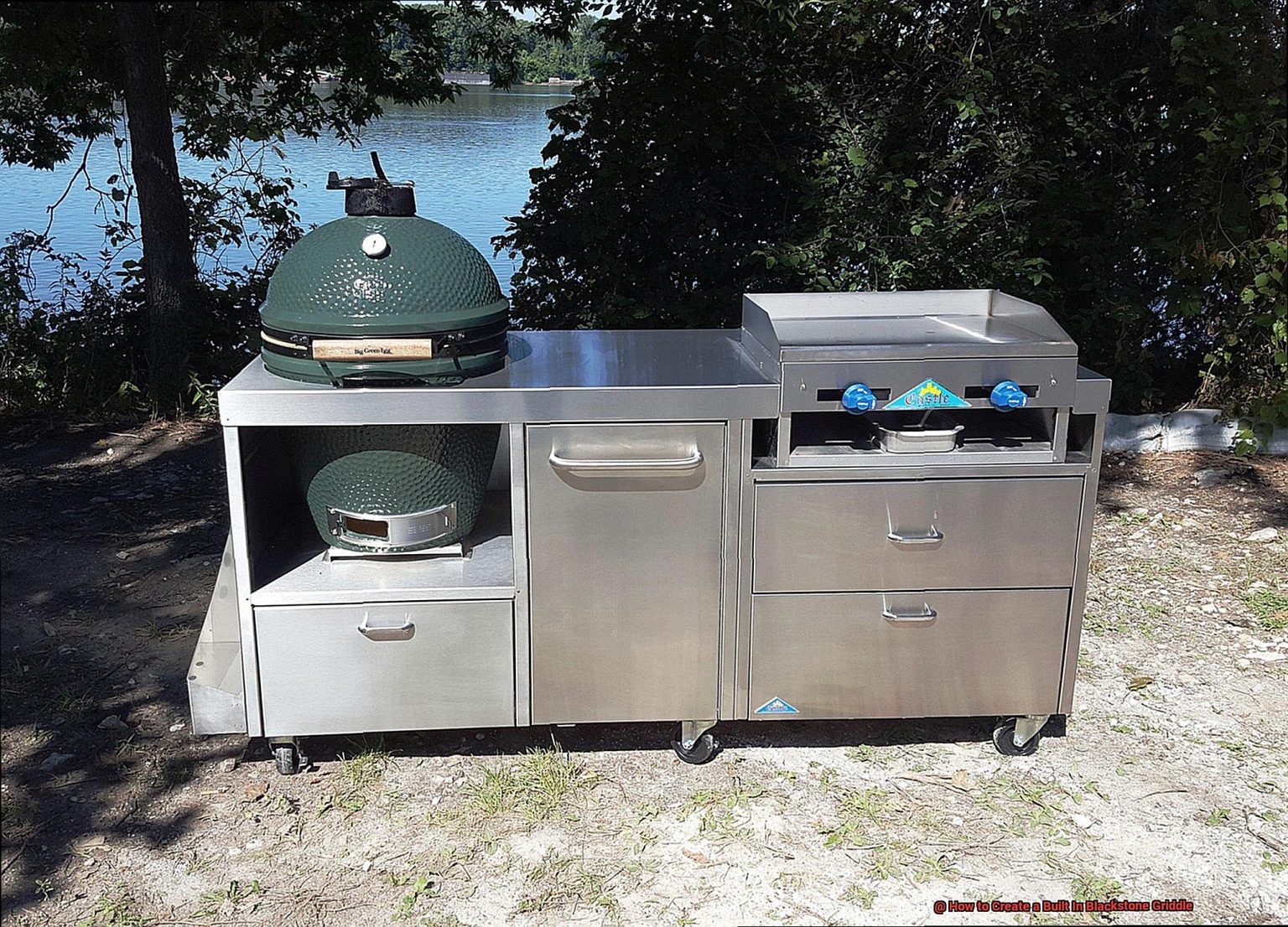 How to Create a Built In Blackstone Griddle? Pastime Bar And Grill