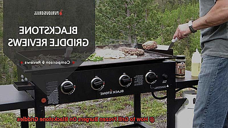 How to Grill Frozen Burgers On Blackstone Griddles-4