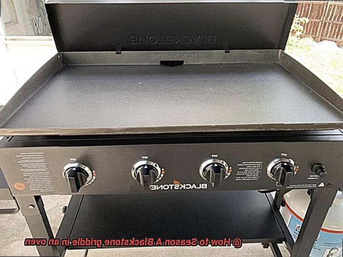 How to Season A Blackstone griddle in an oven-2