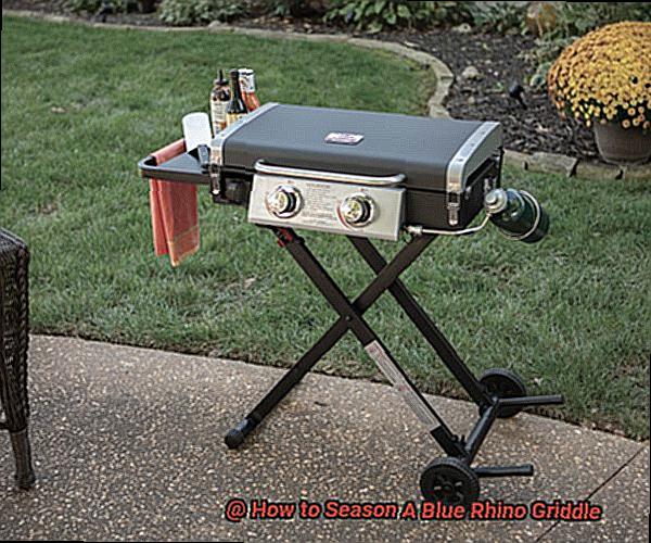 How to Season A Blue Rhino Griddle-6