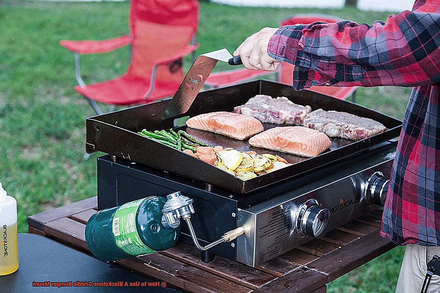 How to Use A Blackstone Griddle Bumper Mount-5