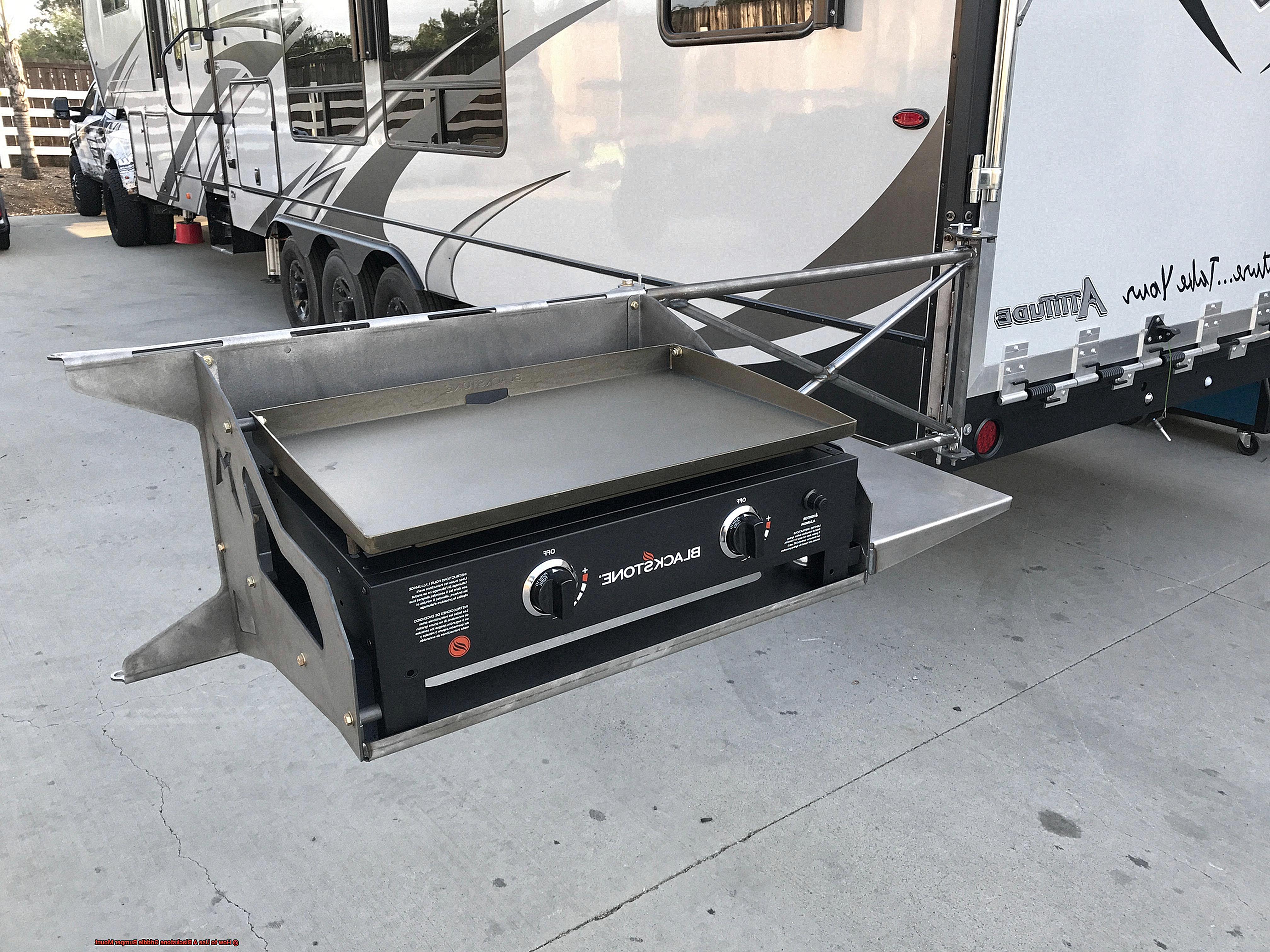How to Use A Blackstone Griddle Bumper Mount-2