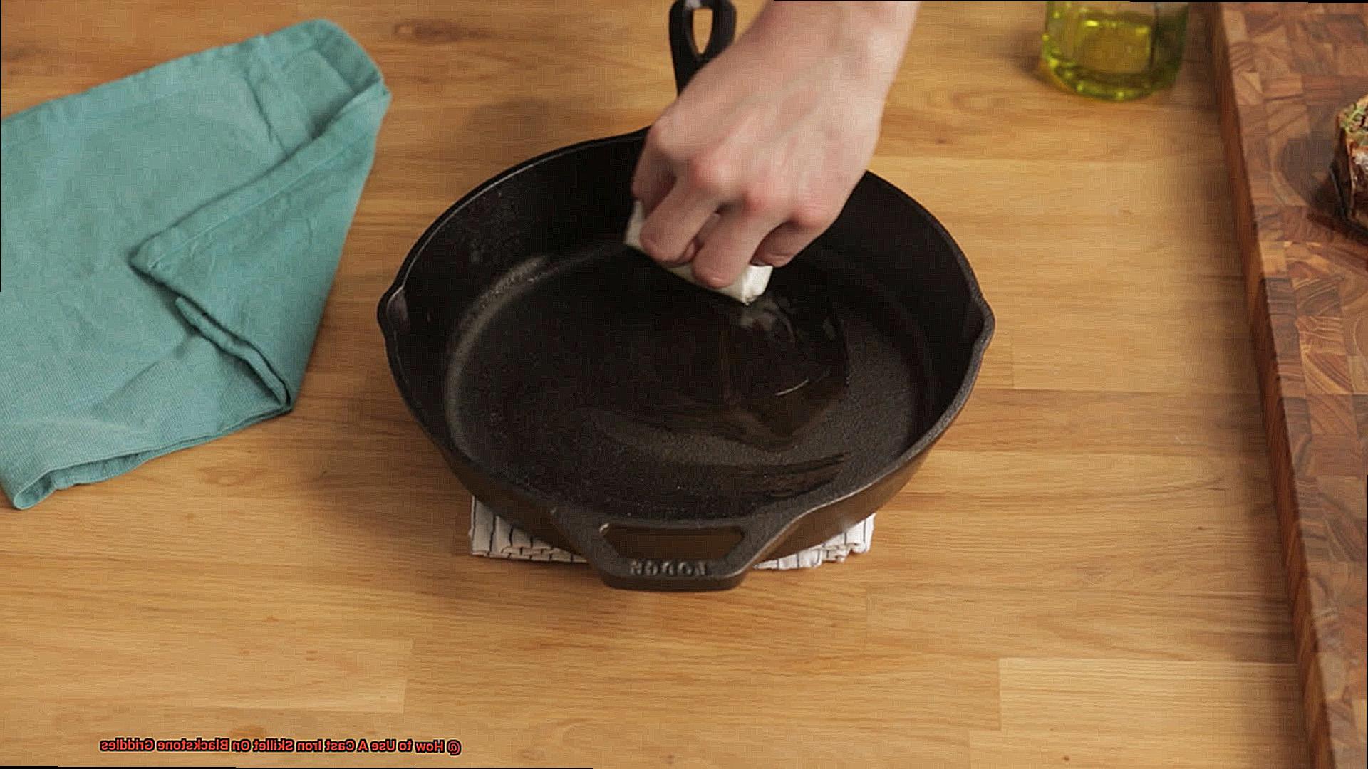 How to Use A Cast Iron Skillet On Blackstone Griddles? Pastime Bar And Grill
