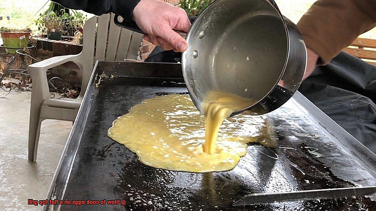 How to cook eggs on a flat top grill-2