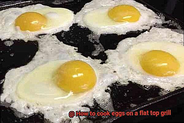 How to cook eggs on a flat top grill-3