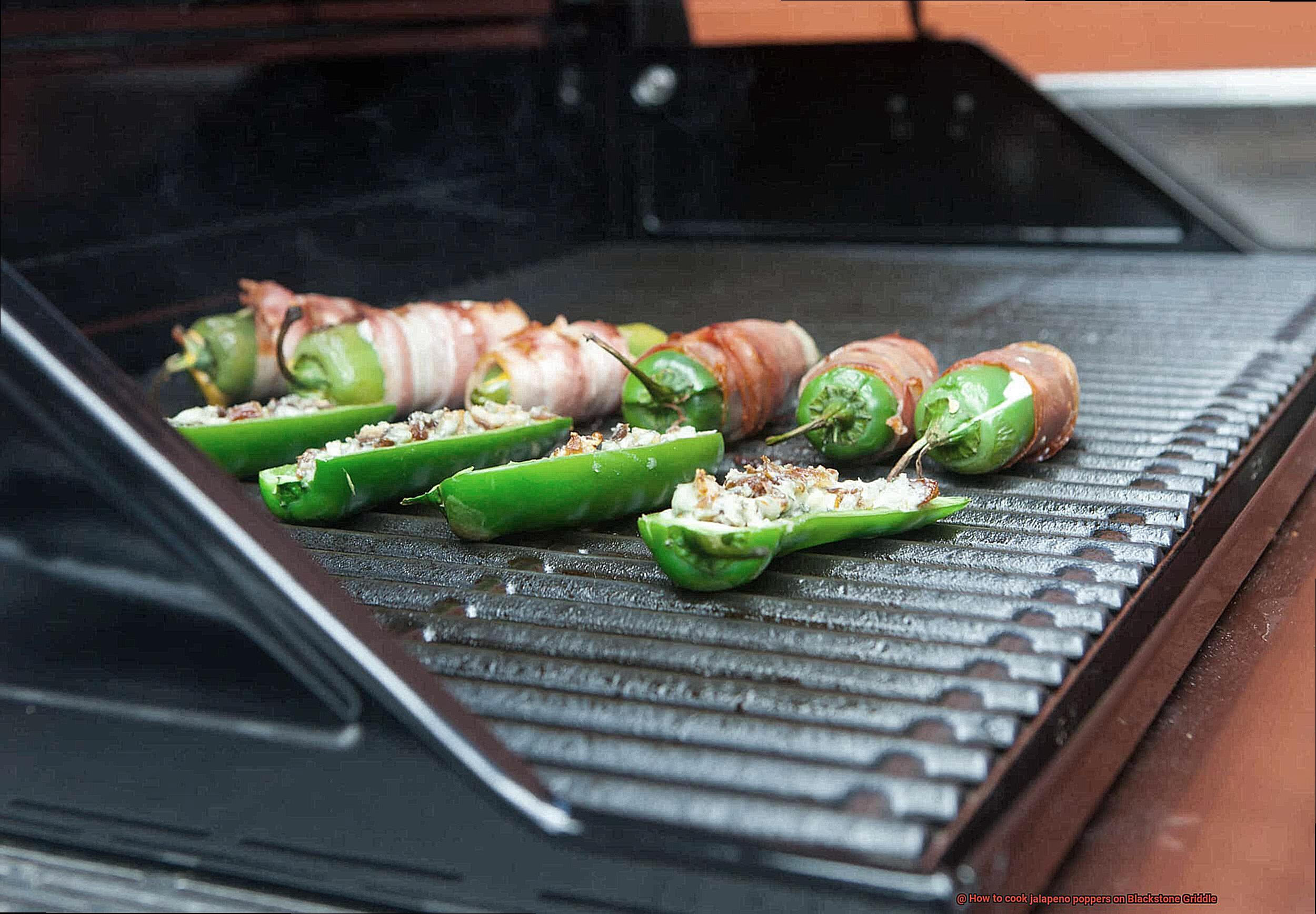 How to cook jalapeno poppers on Blackstone Griddle-3