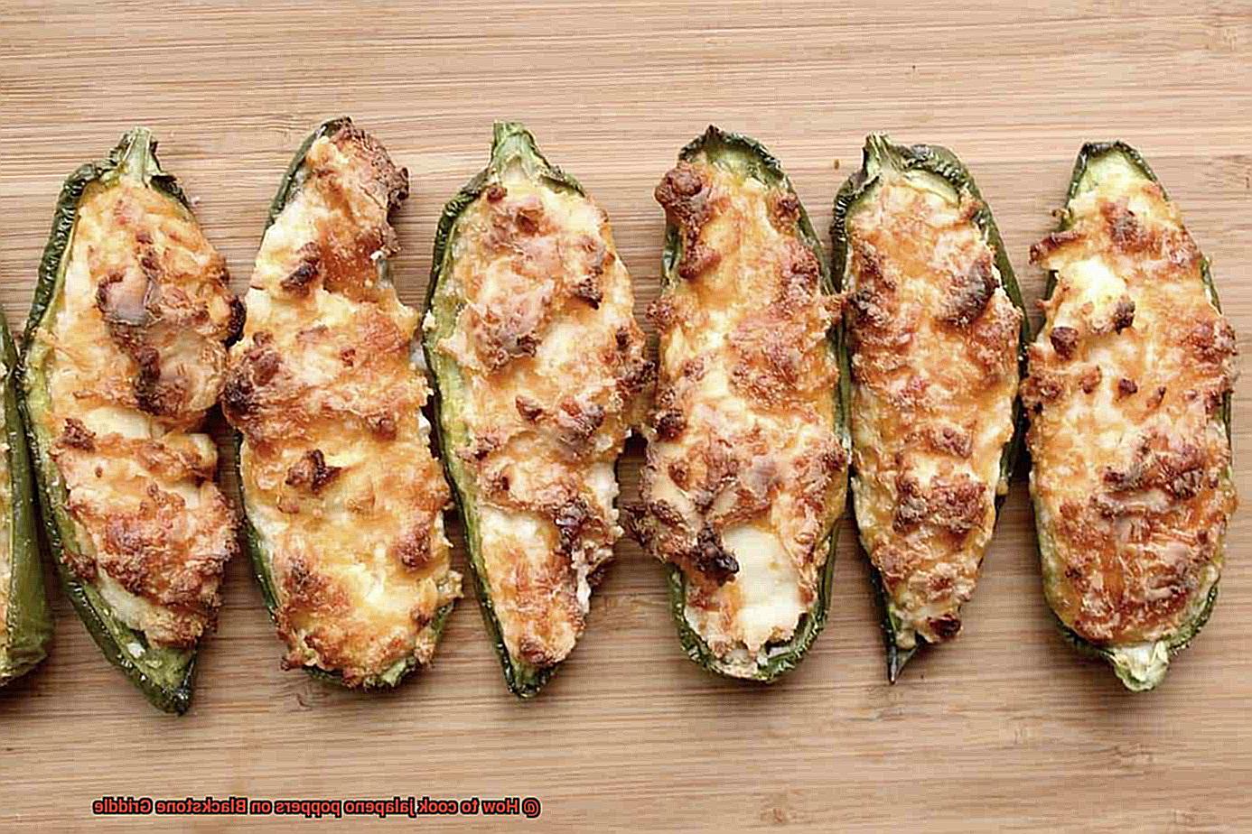 How to cook jalapeno poppers on Blackstone Griddle-7