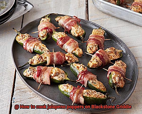 How to cook jalapeno poppers on Blackstone Griddle-8