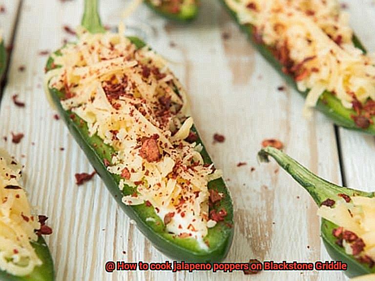 How to cook jalapeno poppers on Blackstone Griddle-4