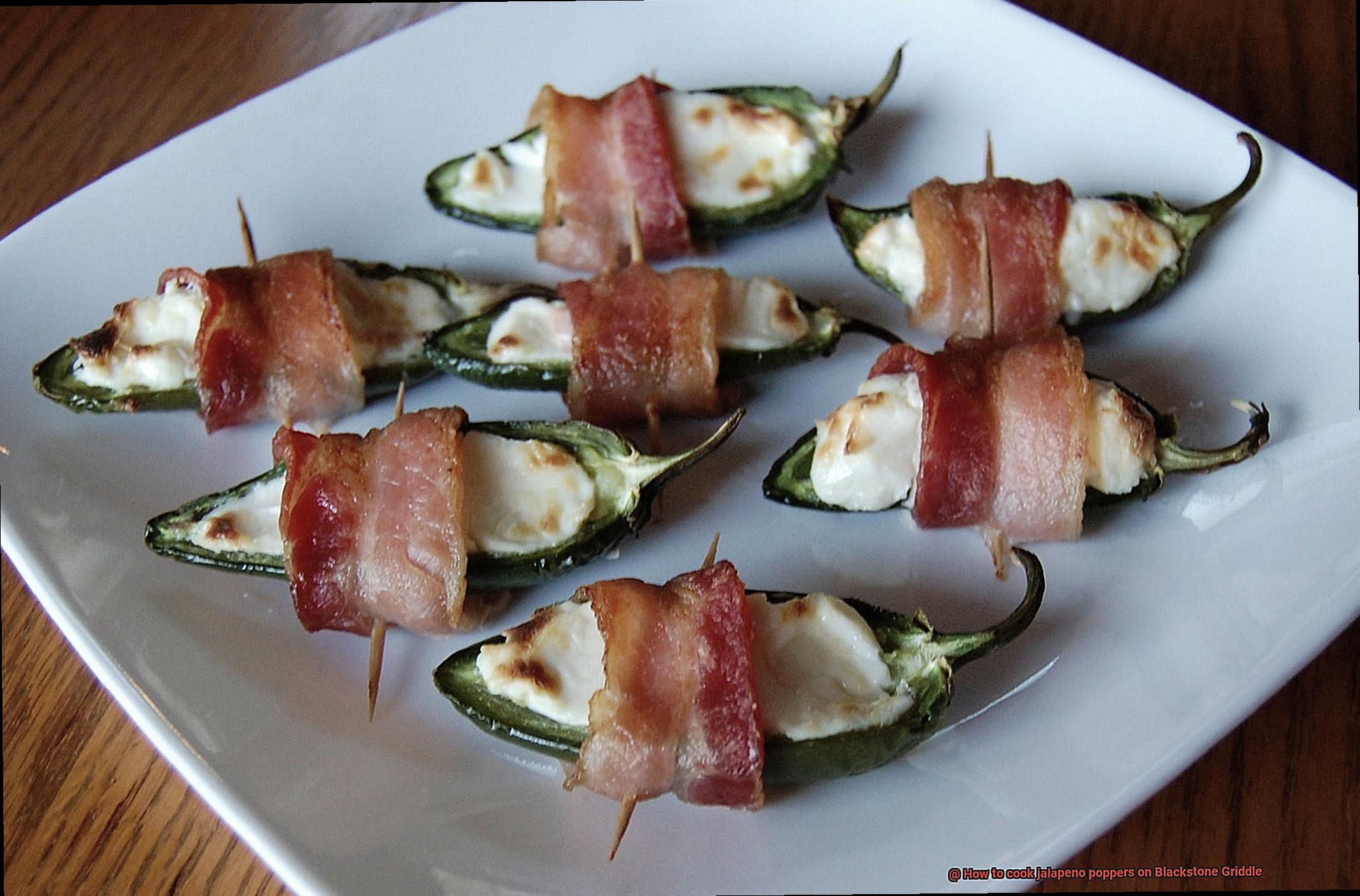 How to cook jalapeno poppers on Blackstone Griddle-5
