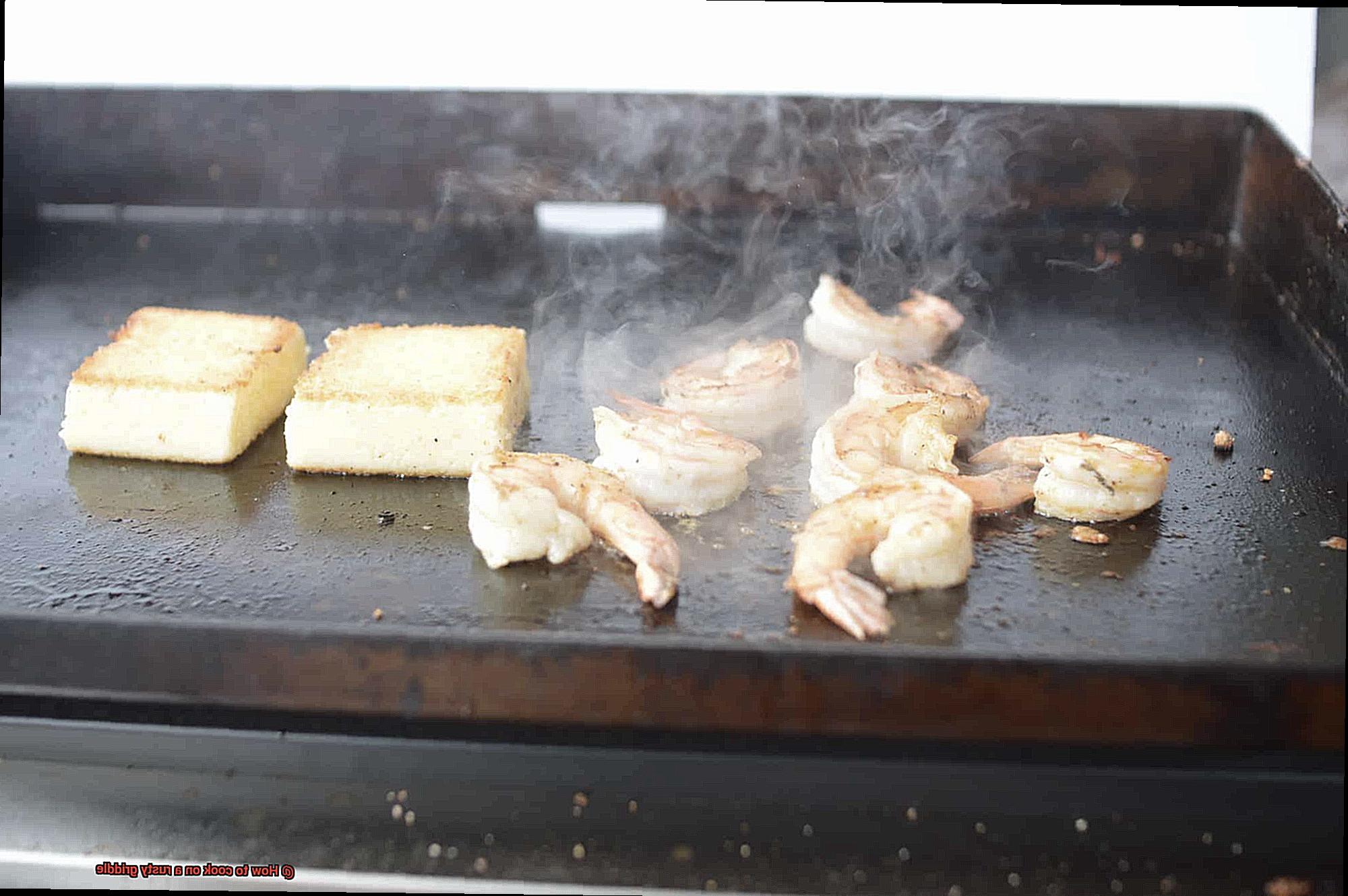 How to cook on a rusty griddle-2