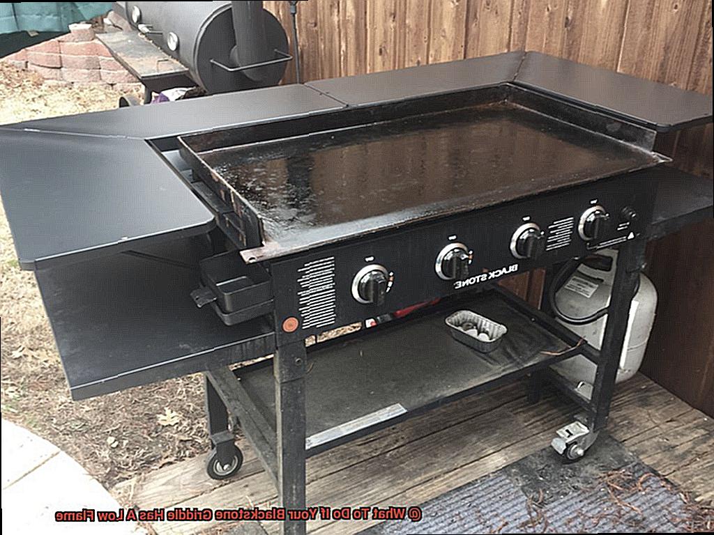 What To Do If Your Blackstone Griddle Has A Low Flame-2