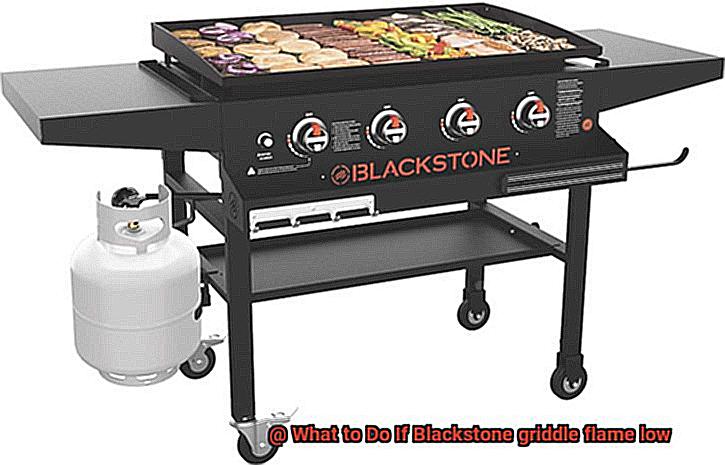 What to Do If Blackstone griddle flame low-2