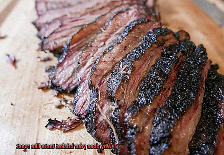 Why does your brisket taste like roast? Pastime Bar And Grill