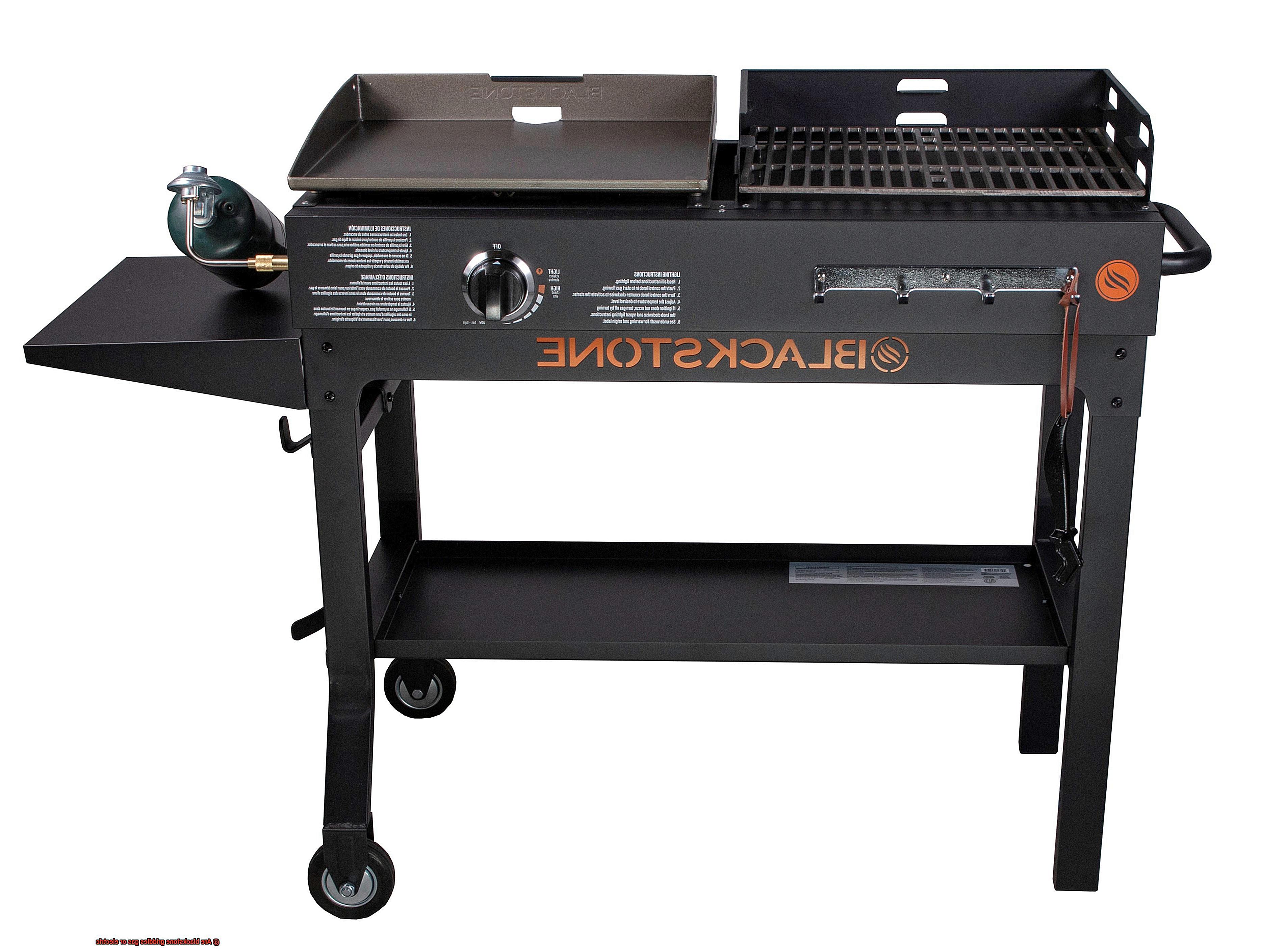 Are blackstone griddles gas or electric-2