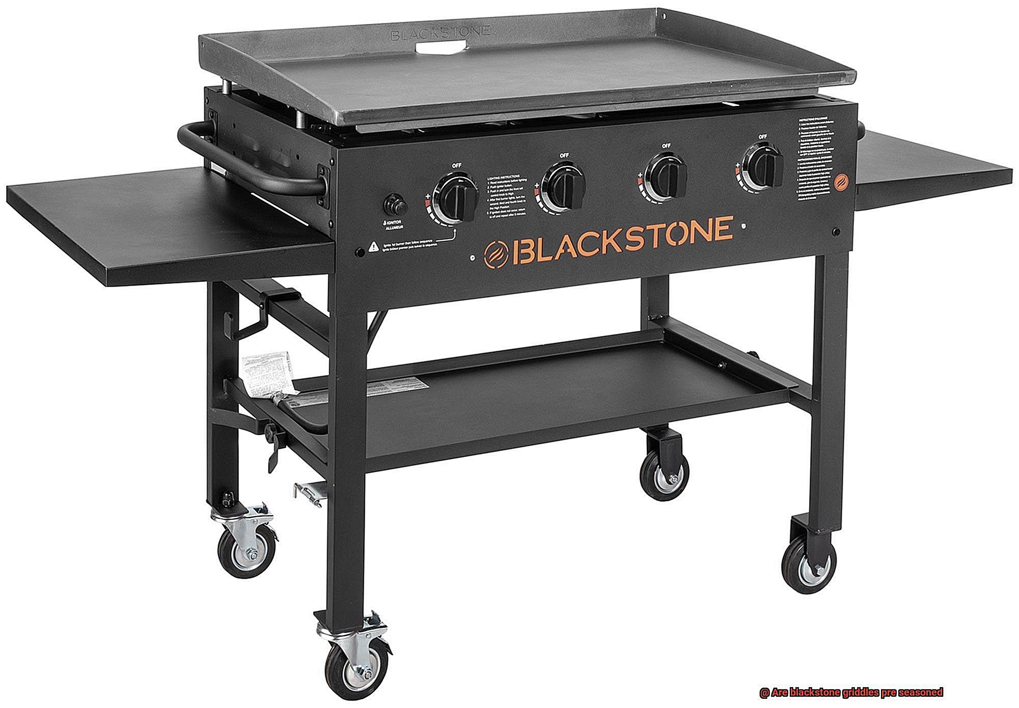 Are blackstone griddles pre seasoned-5