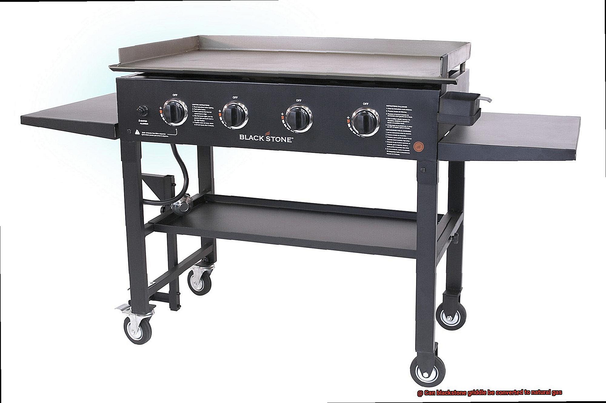 Can blackstone griddle be converted to natural gas? Pastime Bar And Grill