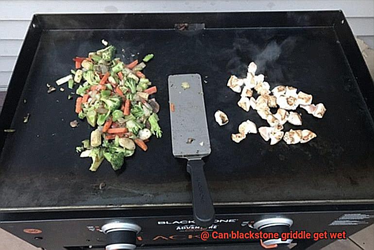 Can blackstone griddle get wet-2