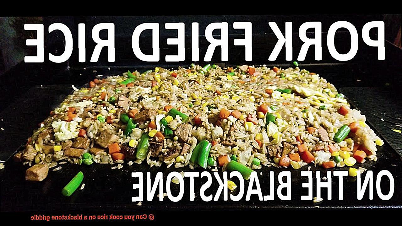 Can you cook rice on a blackstone griddle? Pastime Bar And Grill