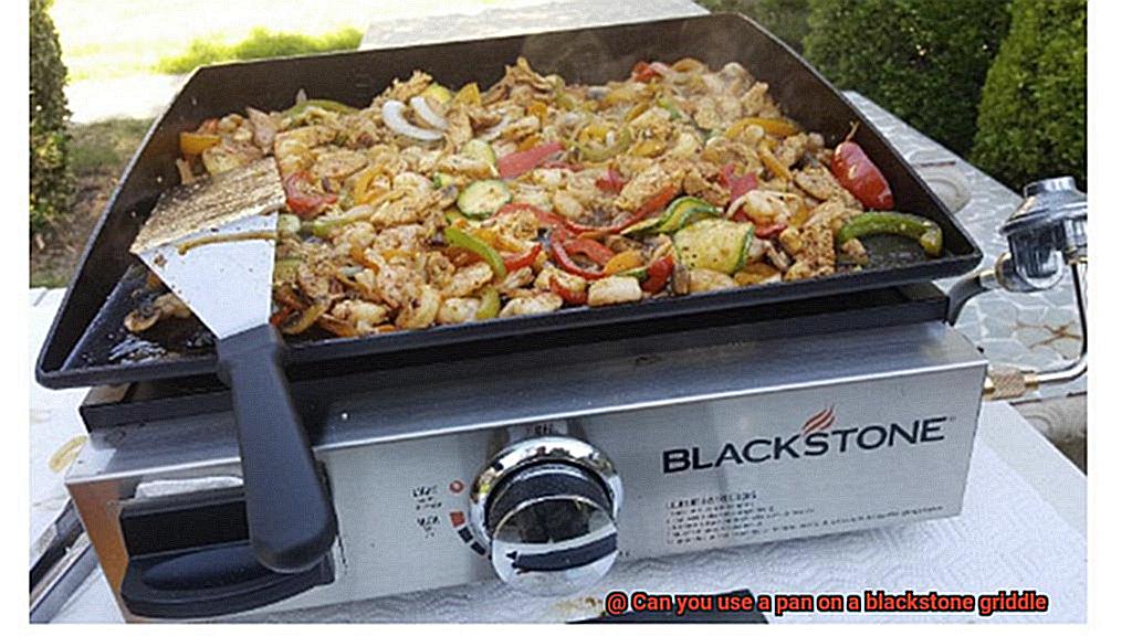 Can you use a pan on a blackstone griddle-2