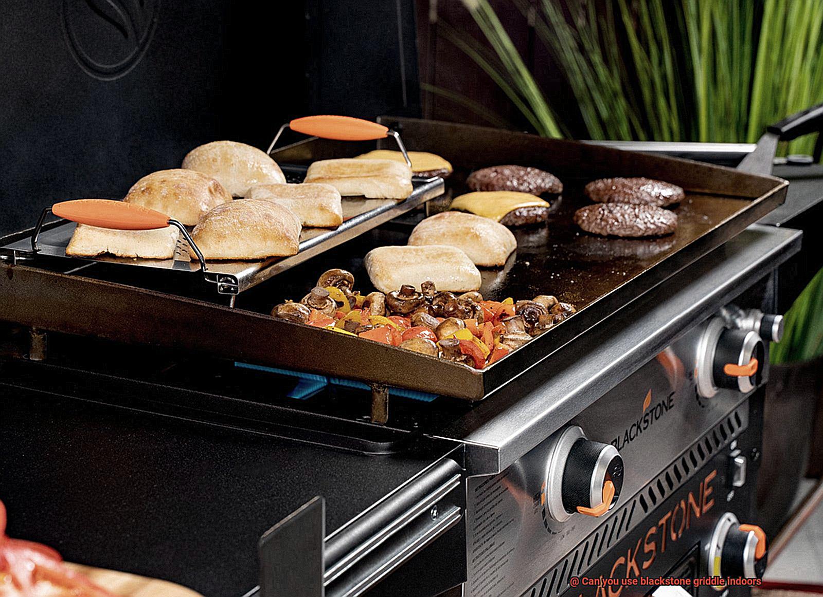 Can you use blackstone griddle indoors-5