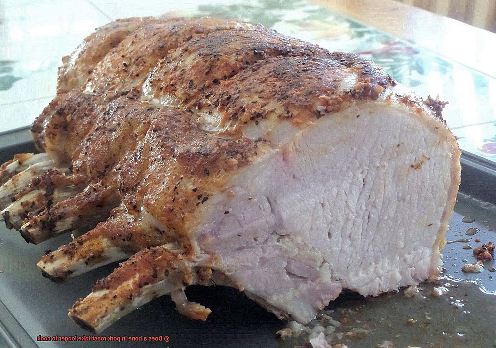 Does a bone in pork roast take longer to cook-2