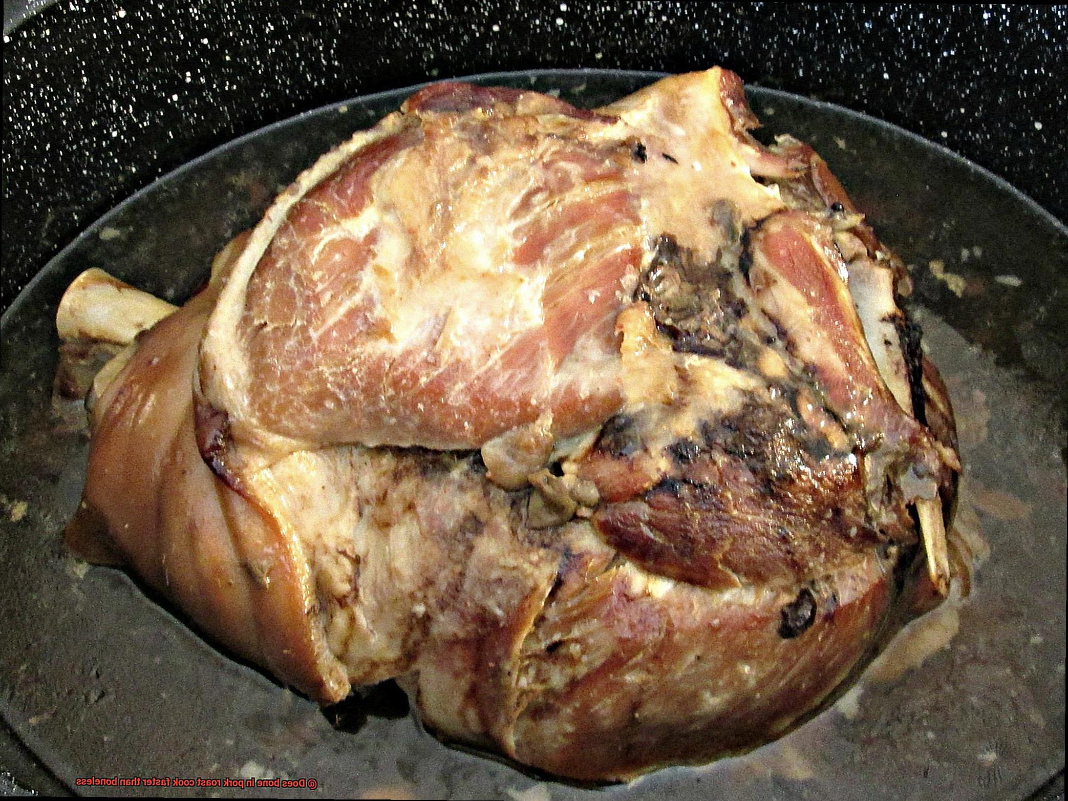 Does bone in pork roast cook faster than boneless-3