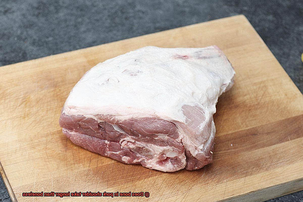 Does bone in pork shoulder take longer than boneless-3
