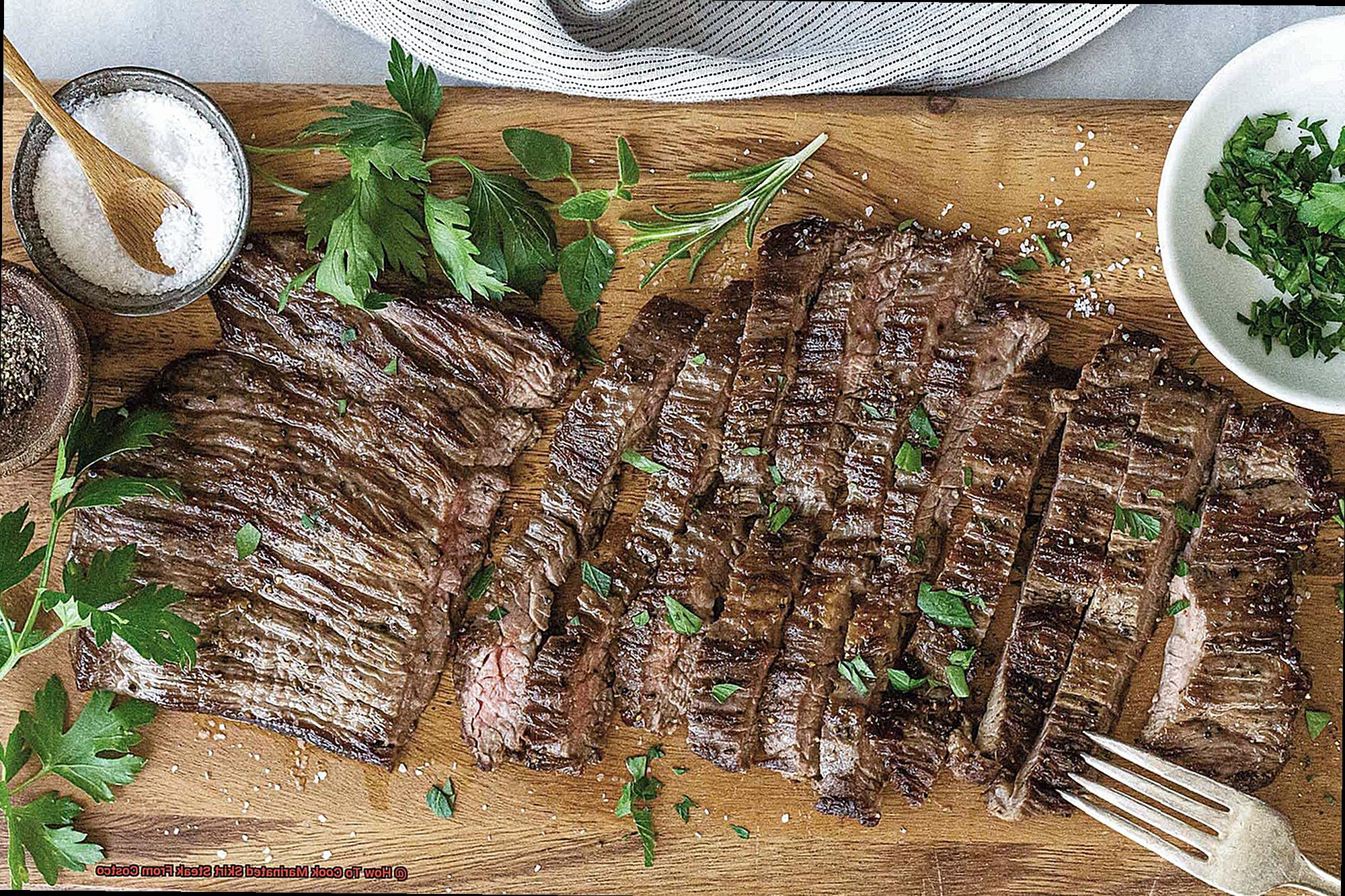 How To Cook Marinated Skirt Steak From Costco-5