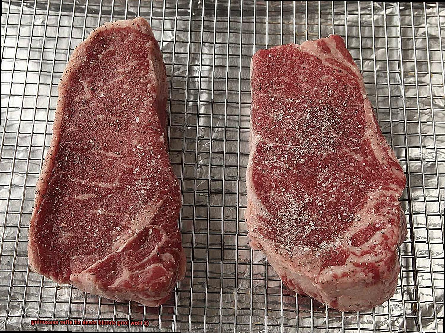 How long should steak sit after seasoning-6