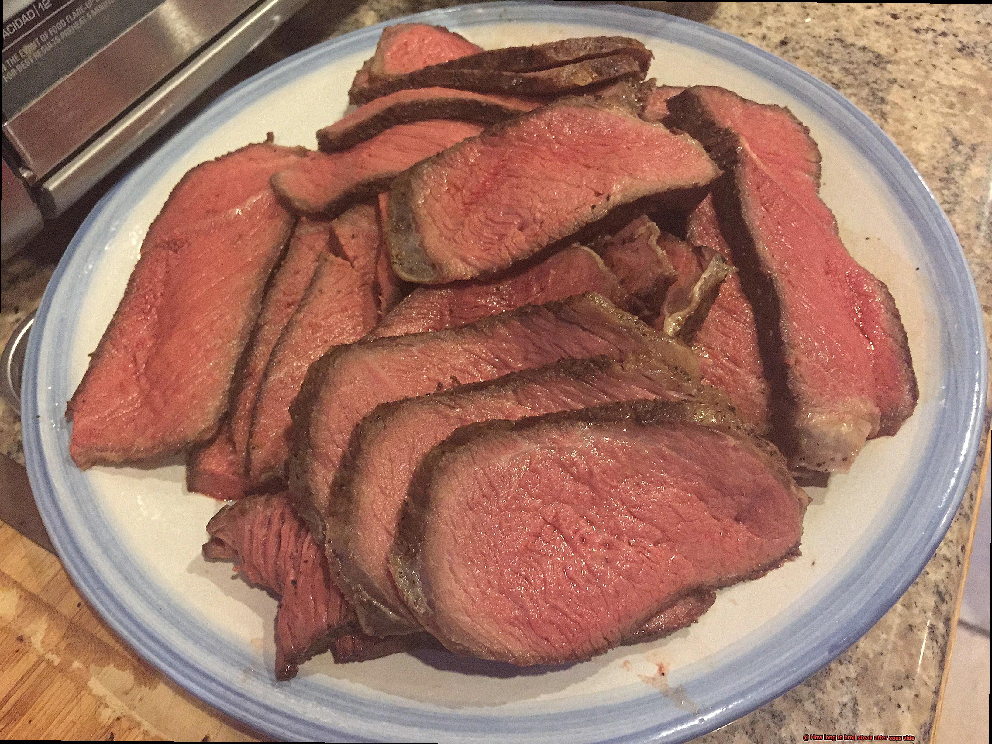 How long to broil steak after sous vide-8