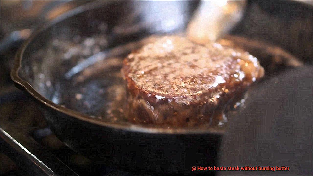 How to baste steak without burning butter-3