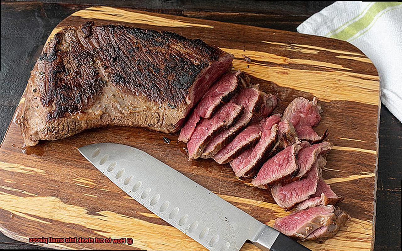 How to cut steak into small pieces-5