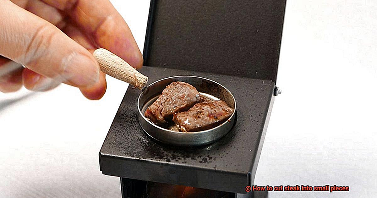 How to cut steak into small pieces-3
