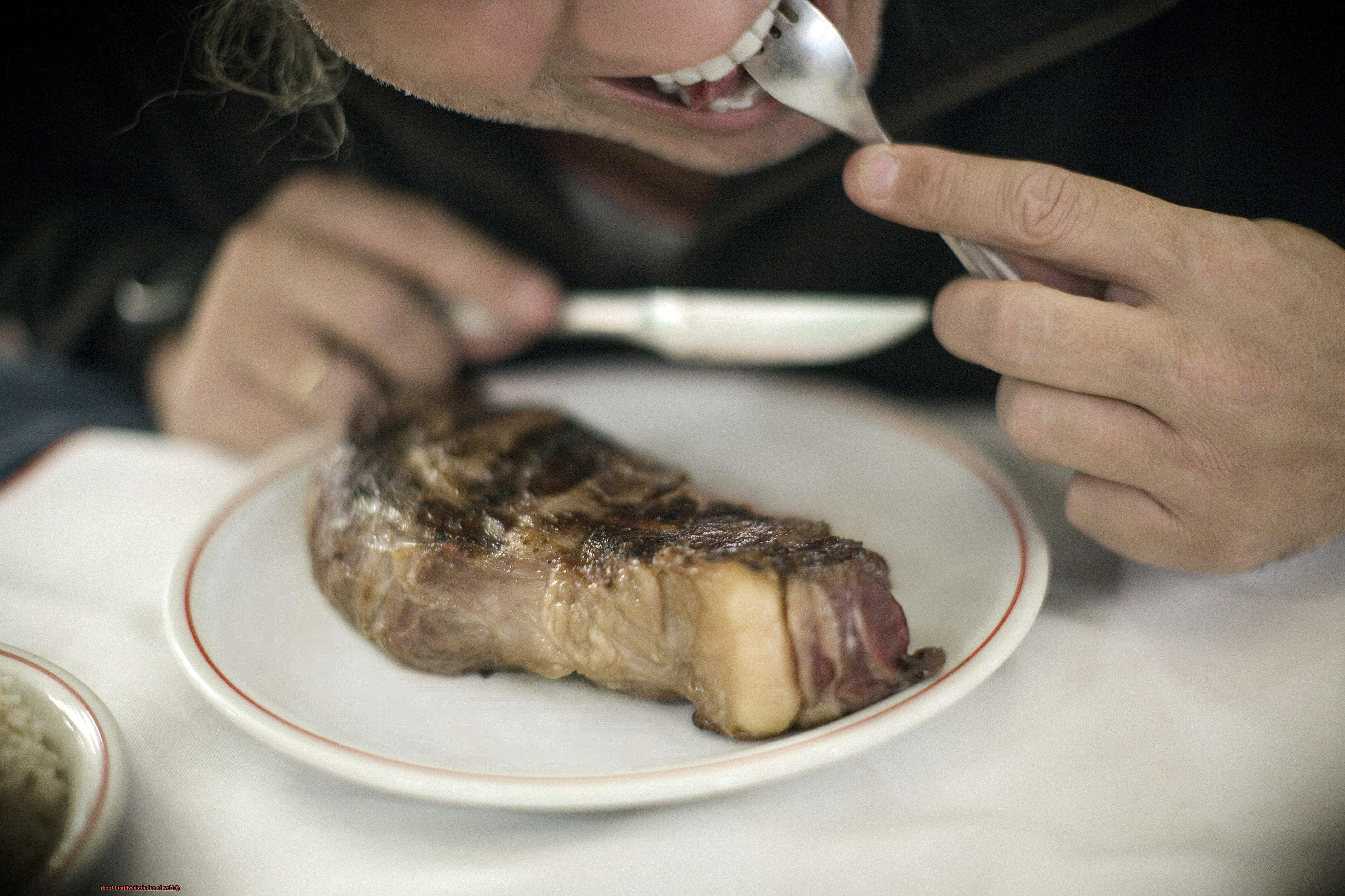 How to eat steak without teeth-2