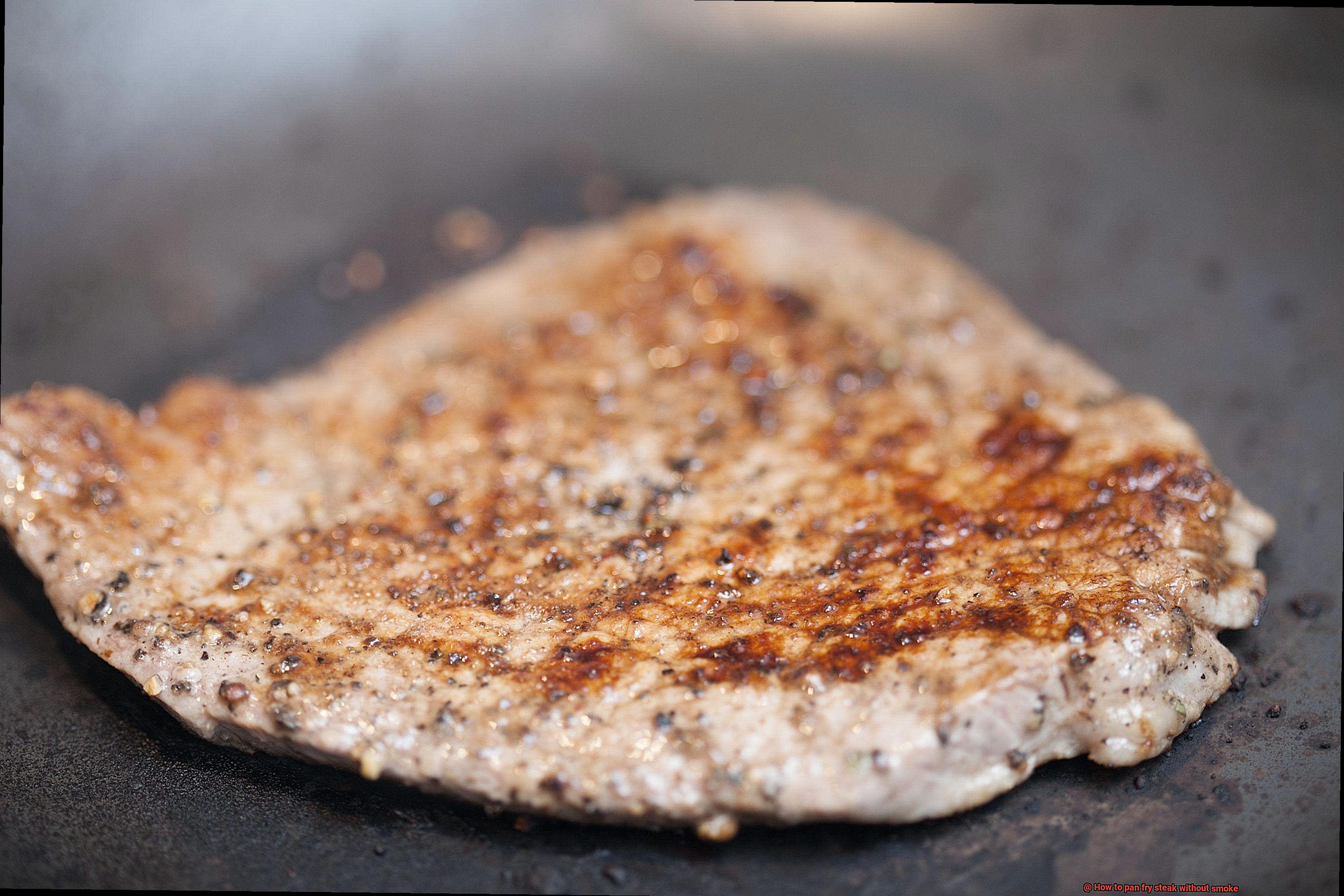 How to pan fry steak without smoke-2