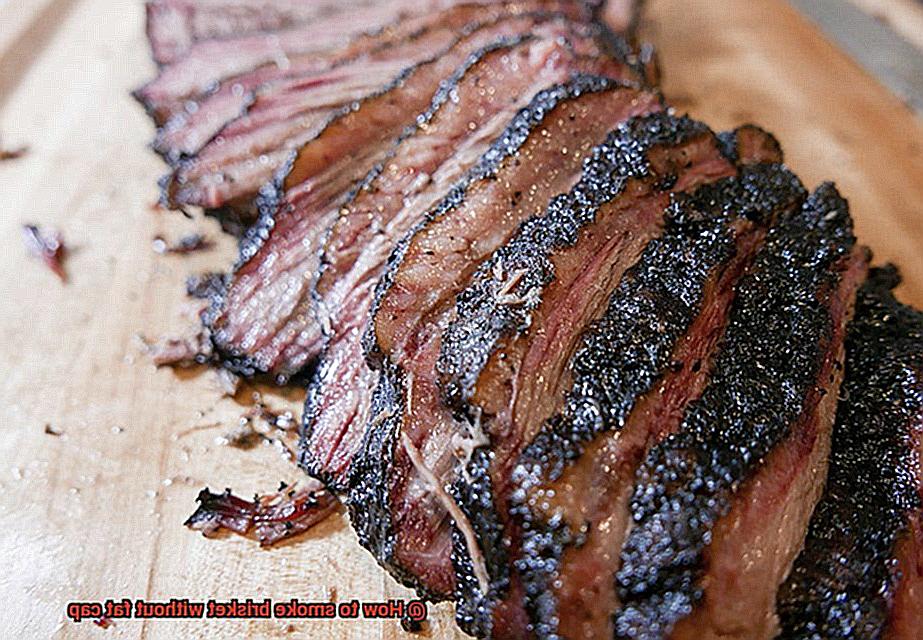 How to smoke brisket without fat cap-6