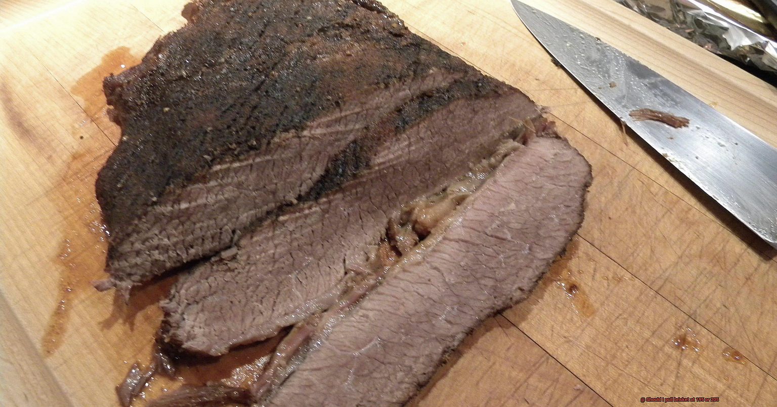 Should I pull brisket at 195 or 205? Pastime Bar And Grill