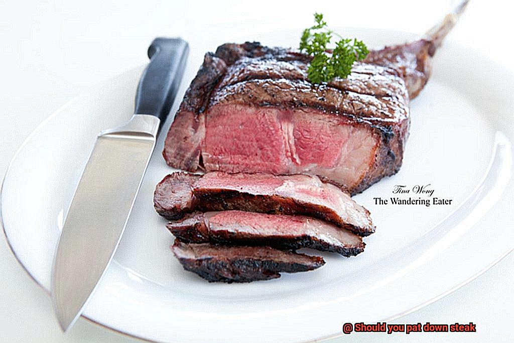 Should you pat down steak-5