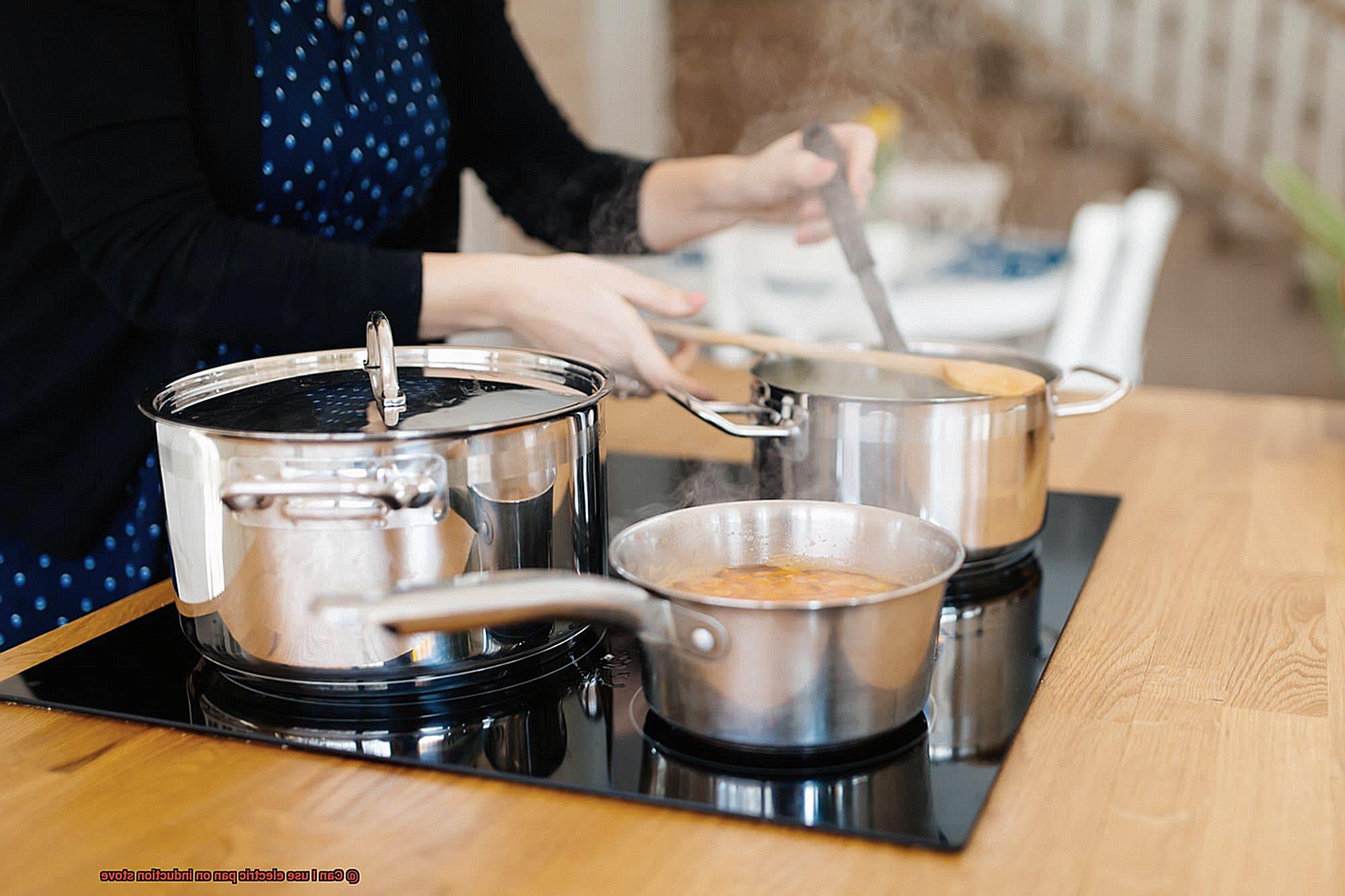 Can I use electric pan on induction stove-6