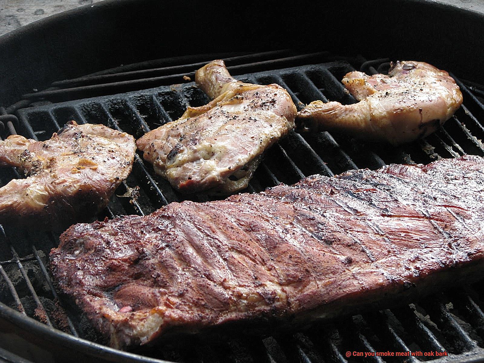 Can you smoke meat with oak bark-2