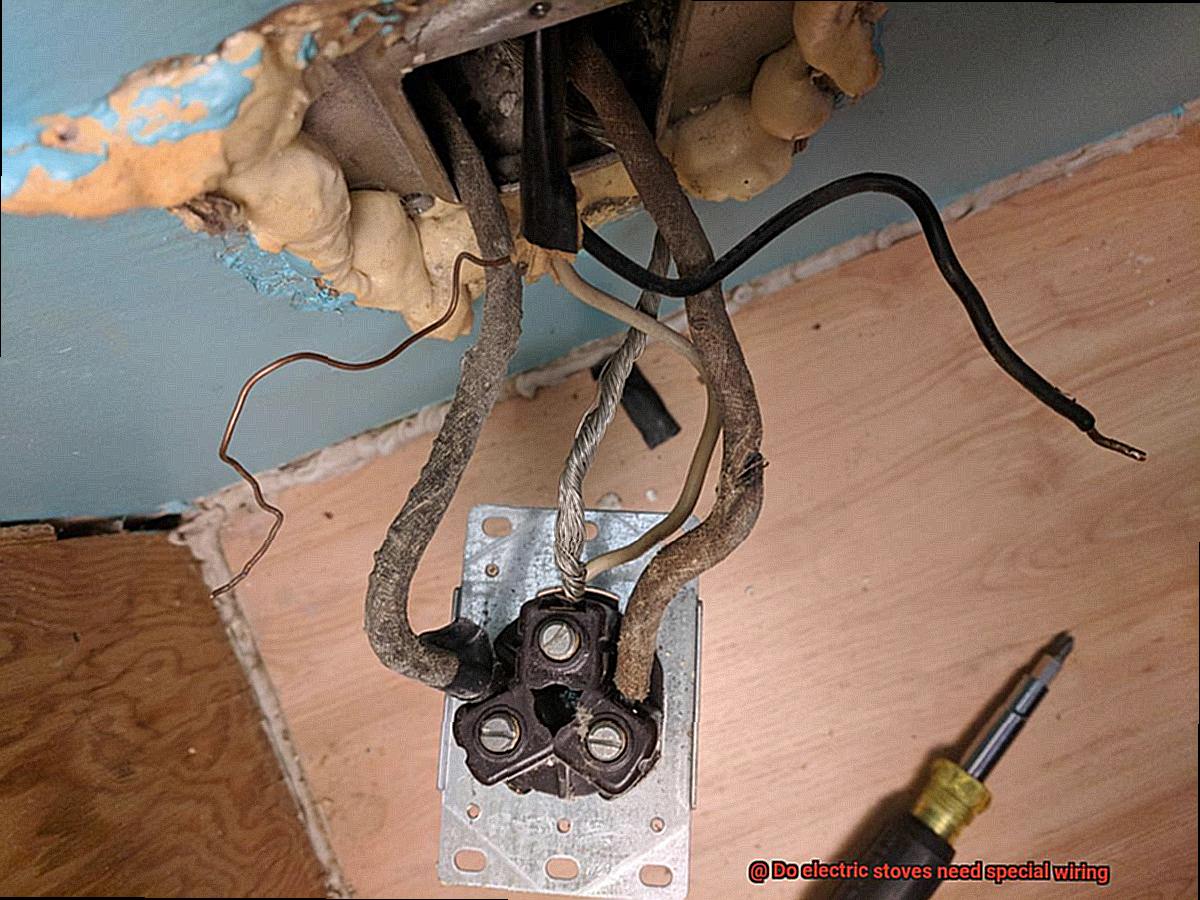 Do electric stoves need special wiring? Pastime Bar And Grill