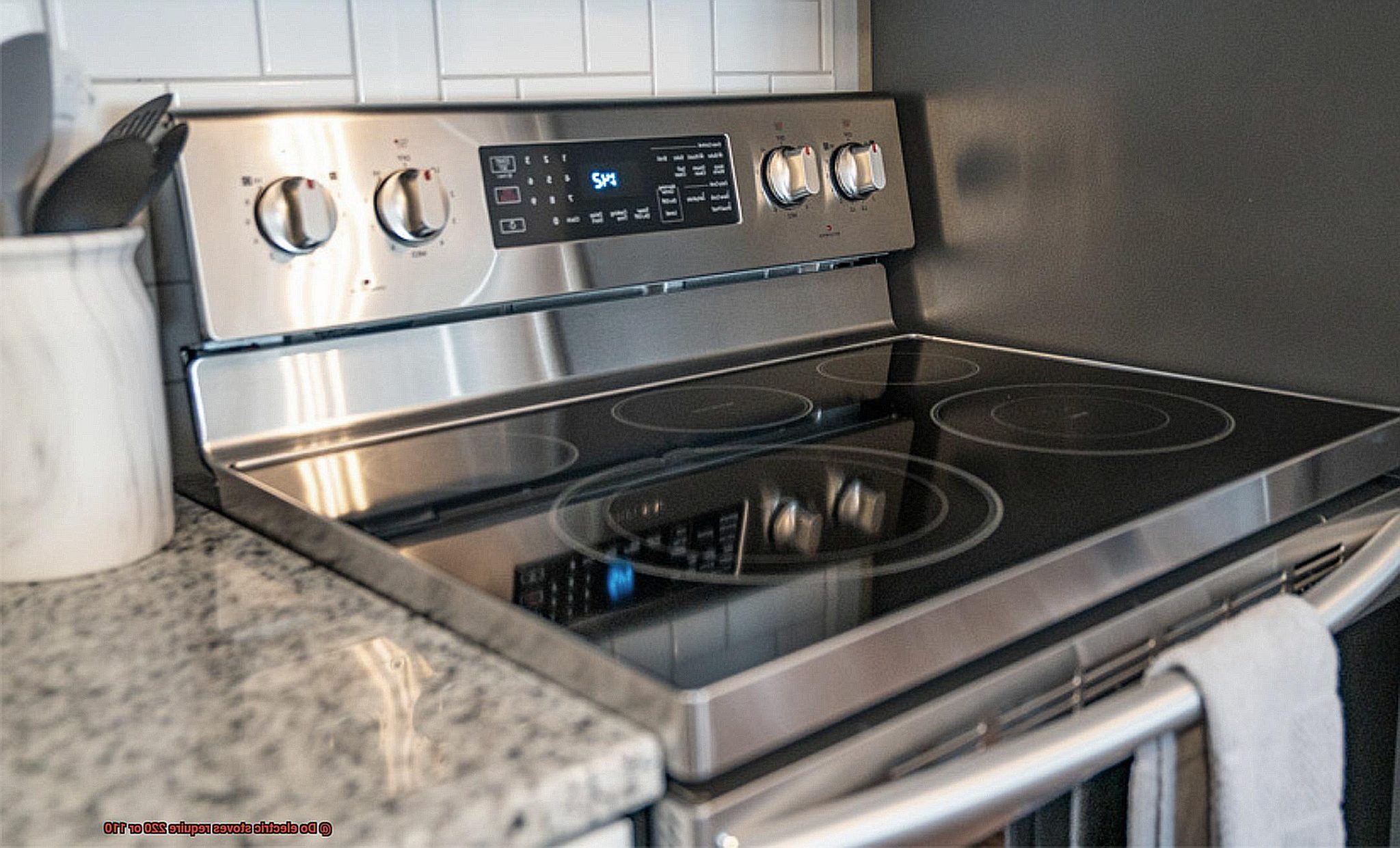 Do electric stoves require 220 or 110? Pastime Bar And Grill