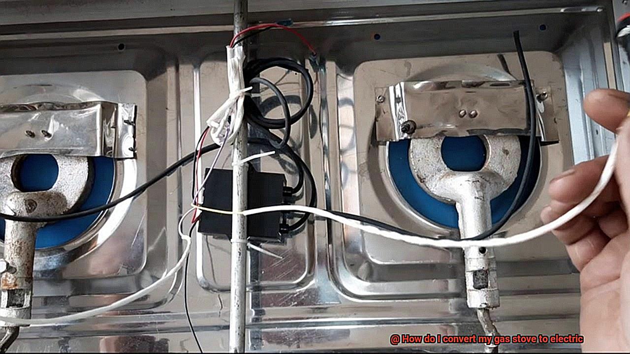 How do I convert my gas stove to electric? Pastime Bar And Grill
